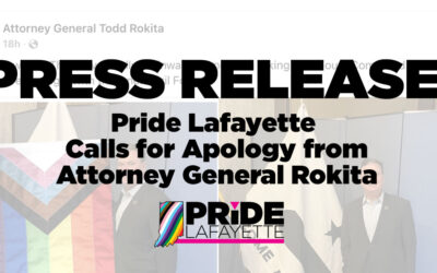 Release: Pride Lafayette Calls for Apology from Rokita